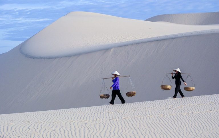 Vi vu khám phá các đồi cát đẹp nhất Việt Nam