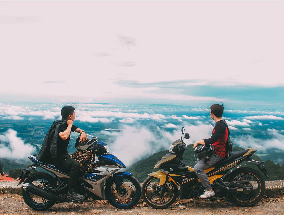 Đi phượt Tam đảo bằng xe máy
