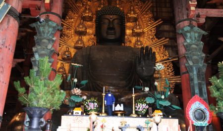 Chùa Todaiji – tượng phật Todai-ji Rushana