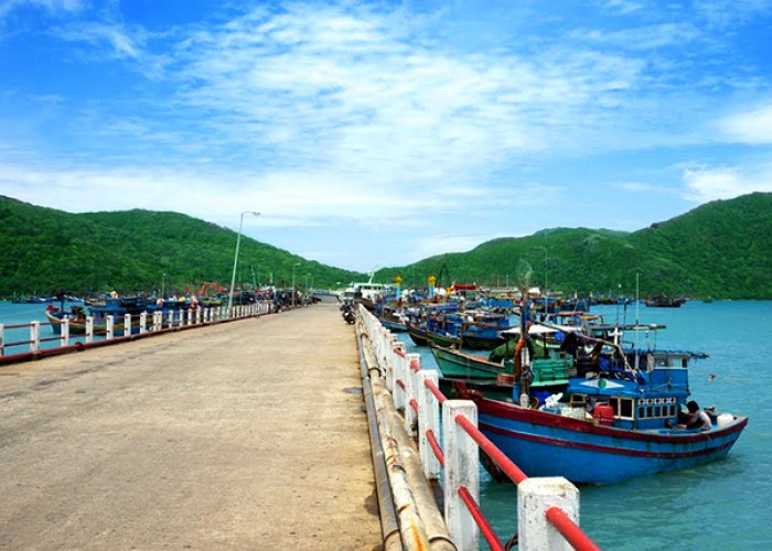 Cảng Bến Đầm - cửa ngõ giao thương của Côn Đảo 
