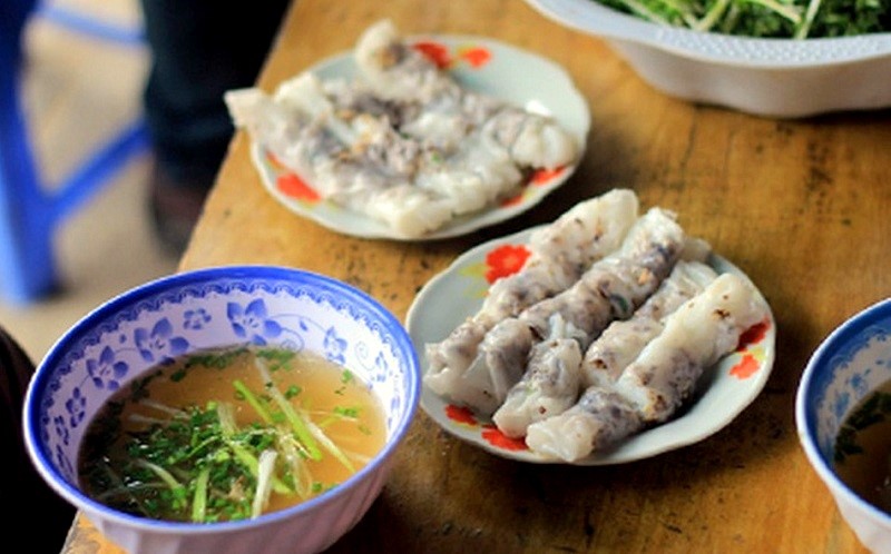 Bánh cuốn trứng Đồng Văn - Món ăn ngon Hà Giang