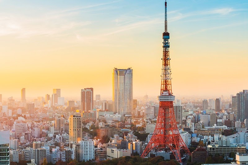Toàn cảnh tháp Tokyo