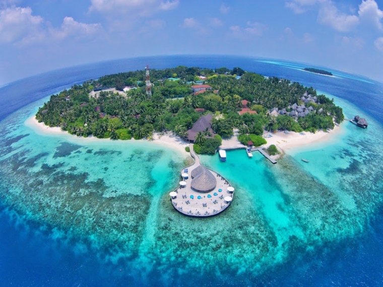 Khung cảnh Bandos island resort & spa Maldives xinh đẹp