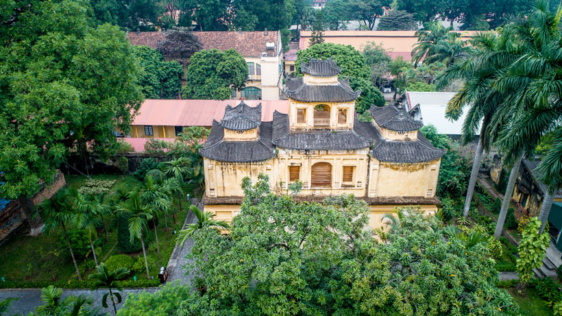 Hoàng Thành Thăng Long là khu di tích lịch sử của kinh thành Thăng Long
