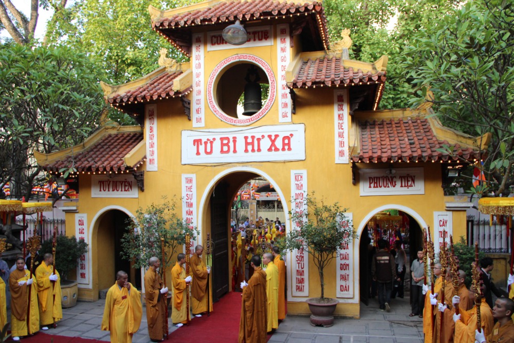 ngôi chùa cổ Hà Nội