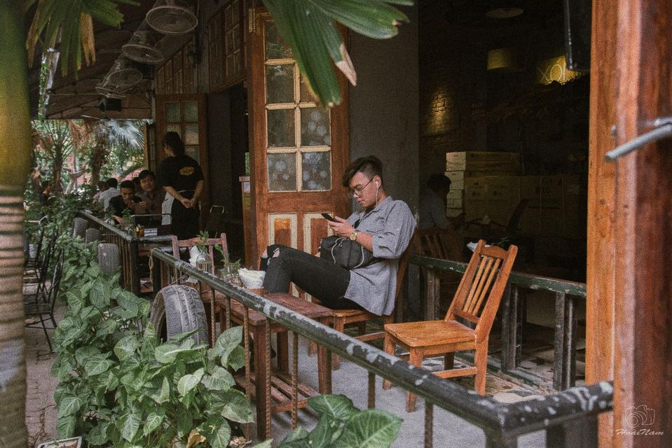 Quán cafe phong cách retro Hà Nội