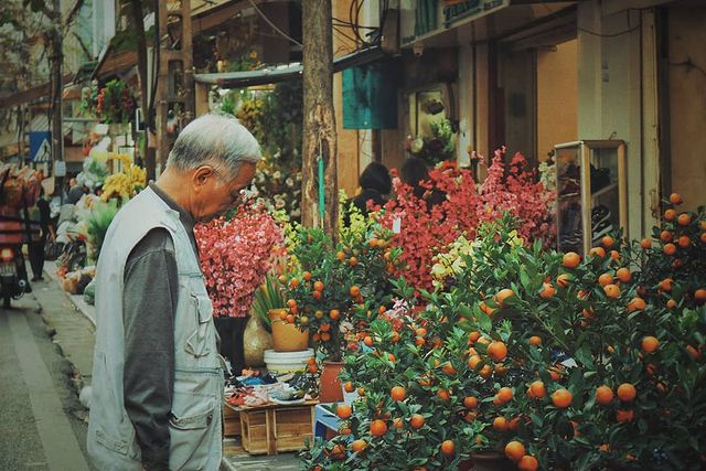 Chợ hoa Hàng Lược