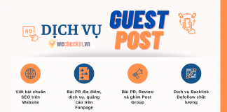 Dịch vụ Guest Post backlink