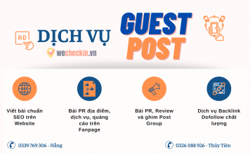 Dịch vụ Guest Post backlink