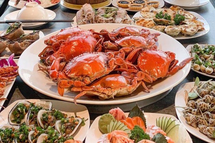 Buffet Hải sản Cửu Vân Long